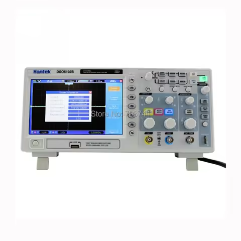 Hantek DSO5102B Digital Storage Oscilloscope 100MHz 2 Channel 1GSa/s , High Quality Oscilloscope