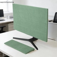 warmhomeiw 19-37 inch Monitor Screen Dustproof Sleeve Fabric Cover for Home Office and Study Rooms M