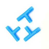 20 pcs 8mm Bird Rabbit drinking Nipple Tee Connector Chicken Waterer Fitting