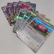 Pokemon TCG Indonesia Blissey Playset - 4 Chansey 151 sv2a, 3 Blissey ex sv6s & 1 Blissey ex GYM