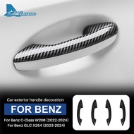 Mercedes-Benz 2022-2024 C-Class W206 Exterior Door Handle Cover Trim Sticker Interior Modification A