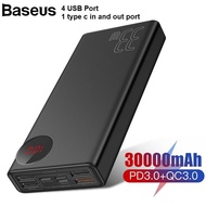 Baseus Mulight Powerbank 30000mAh QC+PD3.0 With 33W Powerbank