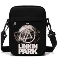 Linkin Park Black Band Sling Bag Made of 100% Cordura Canvas Linkin Park Mini Band Sling Bag Linkin 