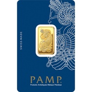 FEHMAS GOLD PAMP Suisse 24K/999.9 Gold Lady Fortuna Gold Bar 10g 24K/999.9 Emas Lady Fortuna Jongkon