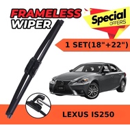 NEW CAR WIPER LEXUS IS250 WIPER 1SET (18"+22") WIPER LEXUS IS250