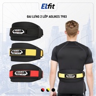 Aolikes A-7983 2-Layer Back Belt - Gym Back Belt - Back Protection A-7983 - DL-AL7983