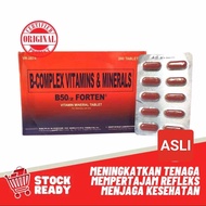 SUPLEMEN HEWAN B-COMPLEX VITAMIN & MINERAL TABLET B 50 FORTEN TENAGA AYAM KESEHATAN