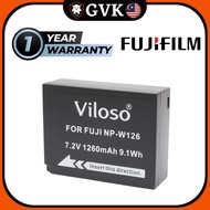 GVK Proocam Rechargeable Fujifilm Camera Battery for Fujifilm X-M1 X-E1 X-A1 X-Pro2 X-Pro1 FJ NP-W126 B