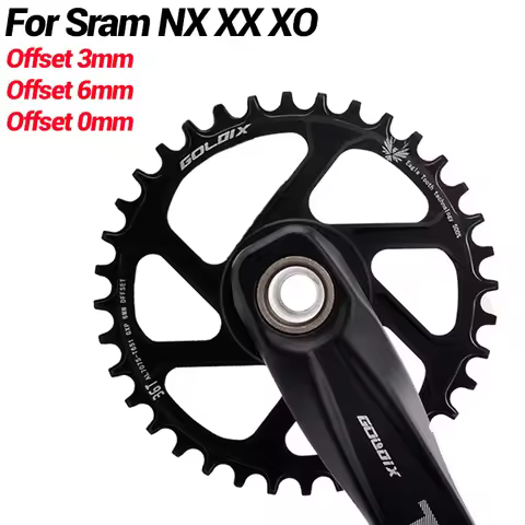 3 Bolt Direct Mount Chainring 0mm 3mm 6mm Offset For Sram Nx Xx Xo 30t 32t 34t 36t 38t Chain Ring Mt