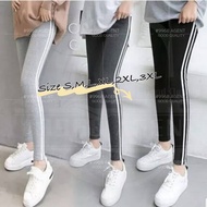 Rm1💢2 Line Leggings Pants Cotton