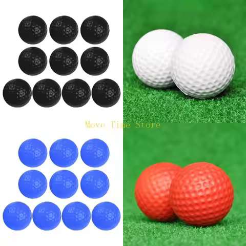 92ME PU Practice Golf Ball Long Lasting Limited Flight Practice Golf Ball Backyard