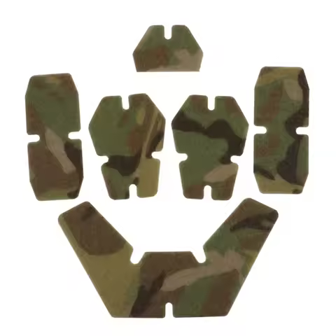 VULPO 6PCS/Set Tactical Helmet Patches Hook and Loop Fastener Magic Sticker Accessories For FAST AF
