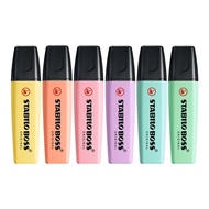 STABILO Germany BOSS ORIGINAL Pastel BOSS Macaron Color Classic Highlighter 6 Colors Set 70/6-2