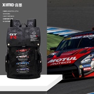 Formula F1 Racing GTR Nissan nismo super gt JDM God R35 Commemorative Backpack Trendy Backpack