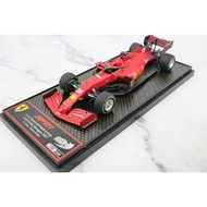 [Ready Stock] bbr 1/43 Ferrari SF21 2021 Italy Grand Prix Rare Rain Battle Version Semi-Rain Tire Sa