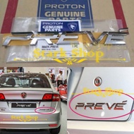 ORIGINAL PROTON PREVE REAR BONNET EMBLEM PREVE LOGO " PREVE"  MARK BOOT