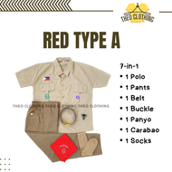 8in1 Senior Scout Type A Complete Set of Scouting Uniform for Boys | Theo Clothing
