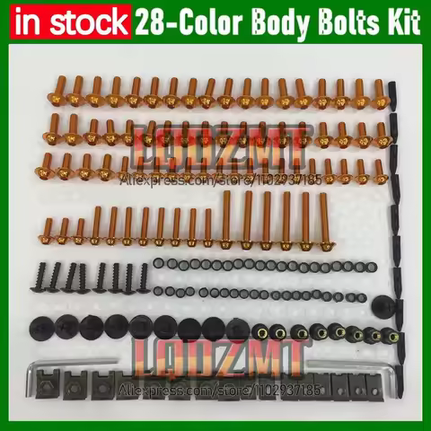 268PCS Fairing Bolts Screws Kit For YAMAHA 3MA TZR250 YPVS RS TZR-250 TZR 250 250R TZR250R 89 90 198