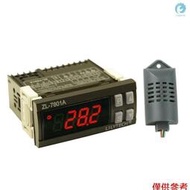 智能PID溫溼度控制器多功能自動蛋箱溫度計，帶LCD顯示屏和雙傳感器100V-240V AC ZL-7801A