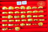 NOPPHAKAO แหวน 1 สลึง คละลาย ทองคำแท้ 96.5% 💸ผ่อนสูงสุด 10 เดือน✅เลือกลายได้🪪สินค้ามีใบรับประกัน ห้างทองนพเก้า