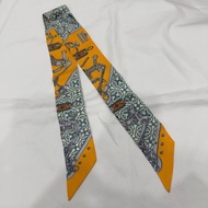 Hermes 愛馬仕 維希格 馬銜 鏈條 Twilly  絲巾