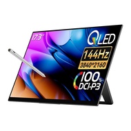 Monitor Mudah Alih D4 Pro 4k144hz 100%dci-p3 Monitor Sentuh Stylus Untuk Suis 2 Komputer Riba Pc Ps5