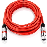 DMX CABLE Male XLR to Female XLR Microphone Cable Plug for Audio Mixer Amplifiers XLR Cord XLR Cable