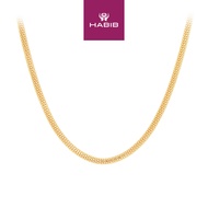 HABIB 925 Silver Necklace 036 CORB36FLD(GC)
