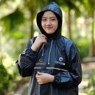 JAS HUJAN RAINCOAT Pria Wanita Terbaru By ORYGO Anti Rembes Original Hitam