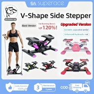 SA Mini Stepper Machine Foot Exercise Equipment Multifunctional Hydraulic V-Stepper Leg Machine
