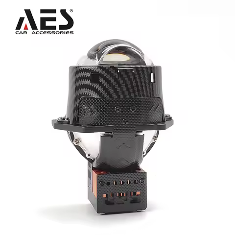 AES S700 Laser TIR Prism High Power Blue Lens LED Headlight Projector Biled TIR Technology for Auto 