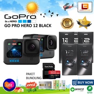 GoPro Hero 12 Black GoPro12 Action Camera - Garansi Resmi