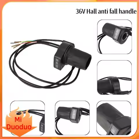 Electric Bicycle Throttle Universal Electric Bicycle Scooter Speed Throttle 22.5mm Handle Throttle