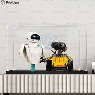 ❤️手办展示盒收纳 Transparent Display Box Suitable for Lego 43279 Wali and Eva Building Block Model Figure S