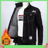 2020 New Fashion Men's Denim Jacket Jaket Lelaki Student Jeans Outwear Jaket Jeans denim jacket