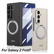 yyyMagnetic Hinge All-included Case For Samsung Galaxy Z Fold 7 For Magsafe Charge Screen Protector 