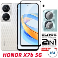 KK Honor X7b 5G 2024 2in1 Screen Protector Film Transparent Phone Screen Protector For Honor X7b X7 