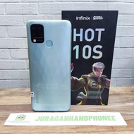 Infinix Hot 10S 6/128 GB Second Seken Bekas Infinik Orinal