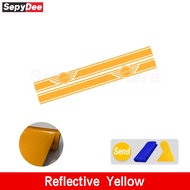 2Pcs Car Body Side Stripe Skirt Sticker For Perodua Ativa Car Modification Door Decoration Accessori