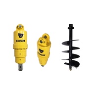 KINGER Mini Excavator Auger Drive Hydraulic Earth Auger Drilling Machine With CE ISO