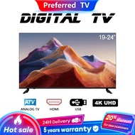 Digital TV 19 Inch 4K Full Screen LED 24 Inch Televsion Antenna 1080P Slim Screen HDTV 22 Inch With 