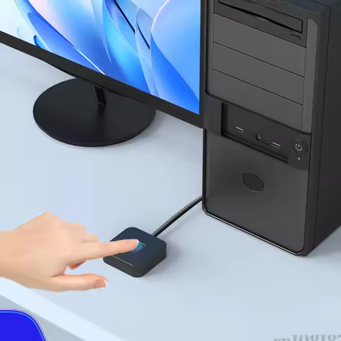 USB Fingerprint Reader For Windows Hello Fingerprint Reader Biometric Fingerprint Login Reader for W