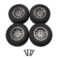 5mm Hex MN99S Rubber RC Wheels for MN98 MN82 WPL C24-1 B36 D12 C64 D74-1 Off Road Car Upgrade High-P