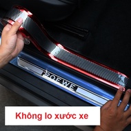 5D carbon roll for trunk stickers and anti-scratch car footstep stickers: 5cm wide and 2.5m long (TY