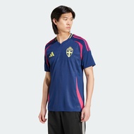 adidas ฟุตบอล เสื้อฟุตบอลชุดเยือน Sweden 24 ผู้ชาย สีน้ำเงิน IN1099