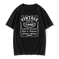 Fathers Day Gift 1966 1967 1968 1969 1970 Novelty All Original Birthday Gift T-Shirt big size Clothe