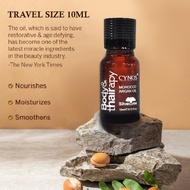 [ SG INSTOCK] 10ml Premium Body Skin &amp; Hair CYNOS Morocco Argan Oil Essence Serum Moisture Repair Treatment Oil