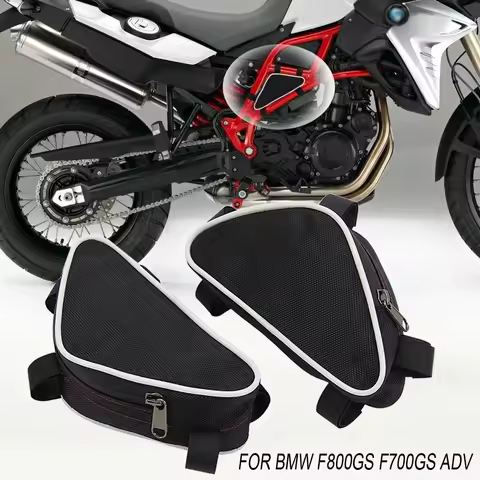 For BMW F800GS F700GS F 800 700 GS Motorcycle Frame Side Bag Bumper Crash Bar Bags Mini Repair Tool 