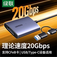 Lvlian cfa/cfb Card Reader CFexpress Memory Card 3.2 High Speed Suitable for 45177 45176 55570