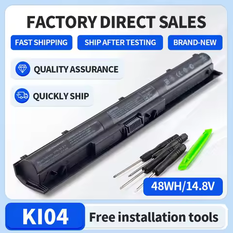 SOMI KI04 Laptop Battery 800049-001 HSTNN-DB6T/LB6R/LB6S/LB6T For HP N2L84AA TPN-Q158 TPN-Q159 TPN-Q